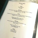 La Brianza - メニューは随時変わります。