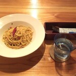 オステリアカッポローニ - 生赤唐辛子をつかったペペロンチーノ(税込)800円　(2020.09.09)