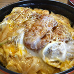 大正庵 - ただ、玉子のとじ方は絶妙で、さすが老舗