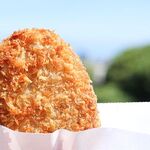 大津サービスエリア 上り線 フードコート - 近江牛コロッケ