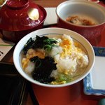 庭園茶寮 みな美(皆美館) - 鯛めし　完成品