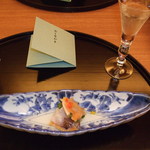 庭園茶寮 みな美(皆美館) - 生姜酢和え