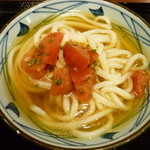 Marugame Seimen - ザク切りトマト冷かけ