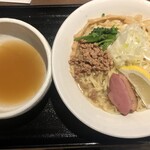 鴨出汁中華蕎麦 麺屋yoshiki - 鴨出汁あっさり和えつけそば