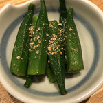 バンカラEi-g - オクラの山葵和え