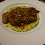 眉山 - 豚肉ステーキが最高