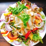 イエローカンパニー - シャキシャキ大根とオニオンスライスの梅サラダ