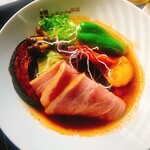 イエローカンパニー - スープカレー　ベーコン&ベジタブル