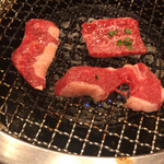 焼肉山河 - 和牛カルビ。美味しかったな