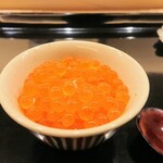 鮨 おおが - 新物のイクラ丼