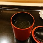 鮨 おおが - 海苔のお吸い物