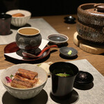 ふふ 河口湖 - 締めは鰻。鰻山椒焼きの釜炊きご飯