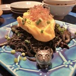 ターコイズオキナワ - イカ墨ソーメンチャンプル