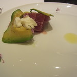 フロリレージュ - 鮪とアボガドの前菜