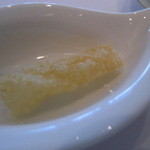 レストラン サンパウ - チュレリア（豚のスナック）?（バカラオのトリッパ、デュラム小麦のパスタ）