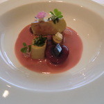 レストラン サンパウ - フォアグラ　アメリカンチェリーのソース