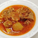 Yousafzai Halal - 油の膜とマトンの織り成すカレーは、まったりと旨い(*^^*)