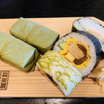 柿の葉ずし 平宗 - 柿の葉寿司　他　花吉野