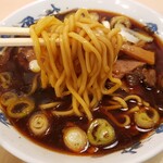 西町大喜 - 中華そば　並　麺アップ