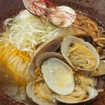 開運ラーメン ヨロコビ大社 - 貝塩ラーメン