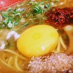 Tokushimaramemmenou - 徳島ラーメン680円 バリカタ 生玉子は無料