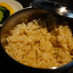 Fantaimu - 玄米と漬物