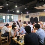 Sumibikappou Mikore - 週末の店内はサラリーマンで満席