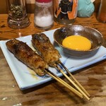 焼き鳥 まる - お月見つくね
宮崎県銘柄鶏 さつま純然鶏