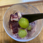 味乃しゅうか - マスカットと小豆