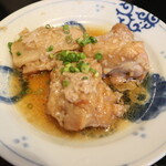 Taishuusakaba Rakuda - 鶏肉のニンニク生姜焼き