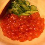 季節料理 よし野 - 自家製イクラ