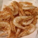 季節料理 よし野 - 白エビ唐揚げ