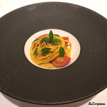 カーサ・デル・チーボ - 　Tagliolini Freddo con Uni e Pomodorini　Freddo con Uni e Pomodorini　Freddo con Uni e Pomodorini