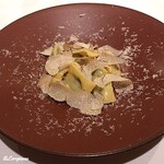 カーサ・デル・チーボ - Agnolotti del plin al tartufo appeso