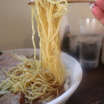 中華食堂 きずな  - 麺は単なる中華麺でした