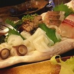 鮨今野 - 本日の盛り合わせ 12'06.26 二人前