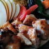 味のい - 料理写真:若鶏味噌焼定食（1050円）