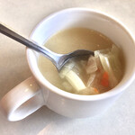 グラッチェガーデンズ - 本日のスープは野菜のクリームスープ