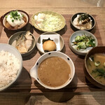 山芋の多い料理店 川崎 - ¥1200 6種のおばんざい定食