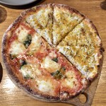 ドンブラボー - マルゲリータ＋山利のしらすハーフ＆ハーフランチセット2,050円＋