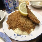 がばちょ - あじフライ（450円）