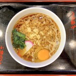 Komoro Soba - たぬきそば（350円）＋玉子（50円）
