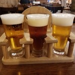 Sapporo kaitakushi - クラフトビール飲み比べセット 1200円