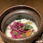 ふふ 河口湖 - 鰻山椒焼きの釜炊きご飯