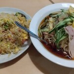 台湾料理 百味鮮 - 『 中華風冷麺 ＋ チャーハン 』セット