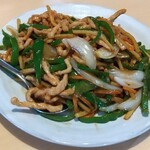 台湾料理 百味鮮 - 青椒肉絲☆