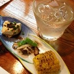 恵み家 - お通し