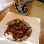 恵み家 - せせりにんにく焼き