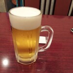 一番 - 中華に来たらビール。間違いない。