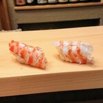 すし処 みや古分店 - 車海老